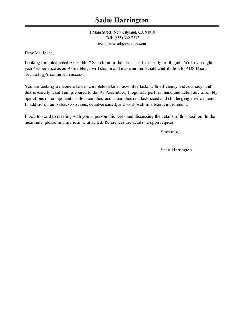 Warehouse Associate Cover Letter Cover Letter For Resume