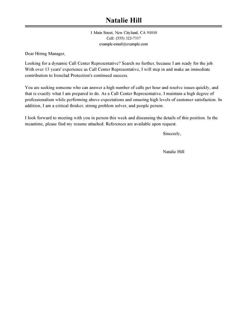 Leading Customer Service Cover Letter Examples & Resources ...