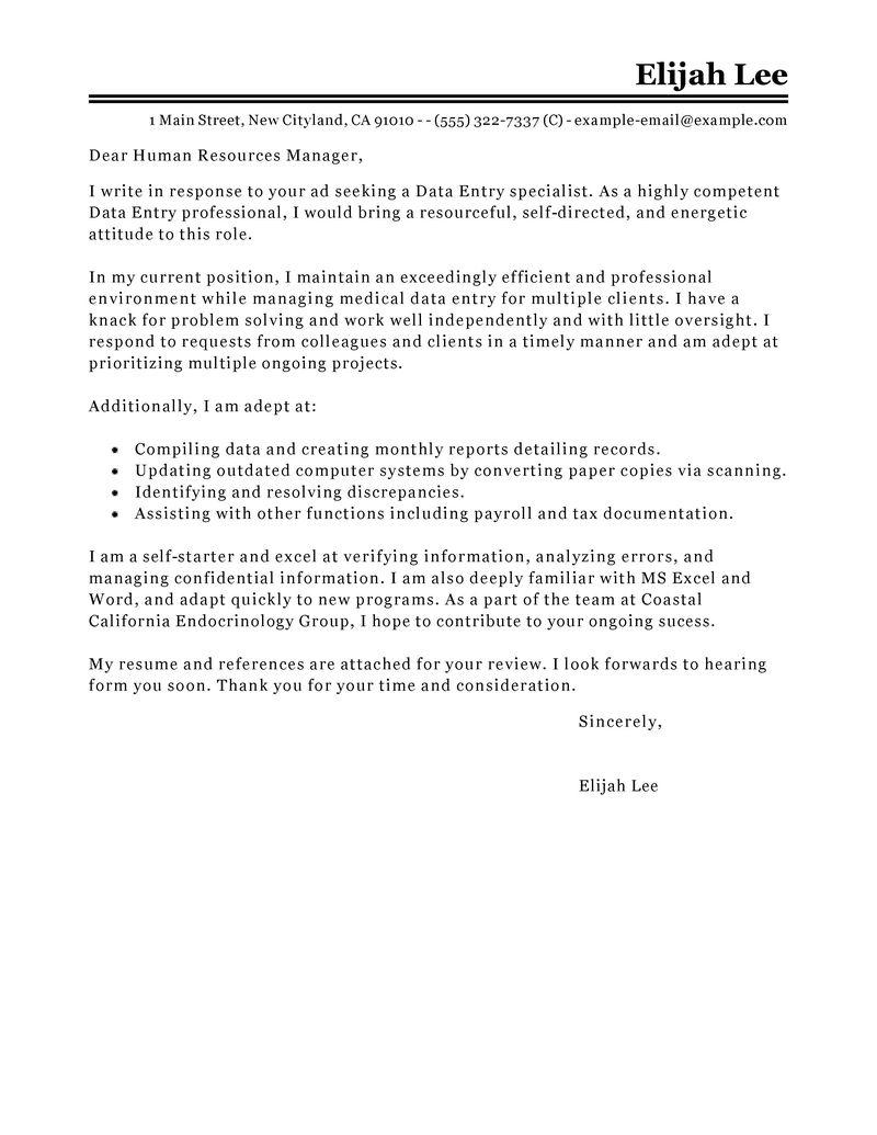 Sample Cover Letter Government Job Top Collection Most Important