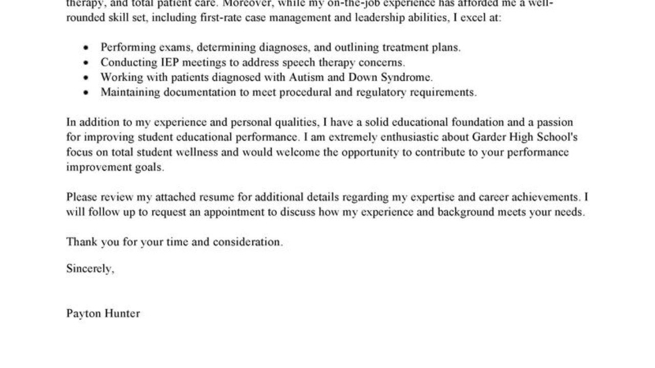 leading professional speech language pathologist cover slpa resume