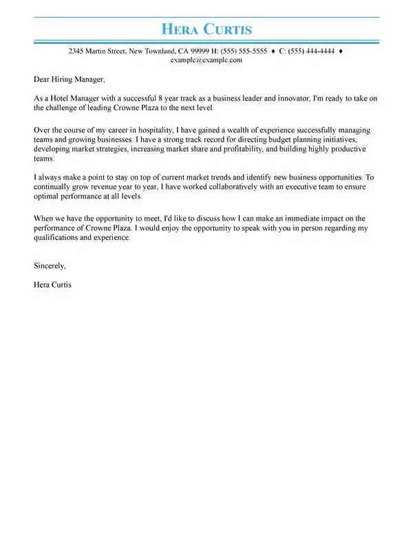 Cover Letter Dear Hiring Manager from www.myperfectcoverletter.com
